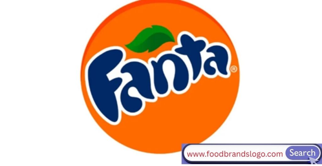 Fanta logo from 2008 to 2010 featuring splash graphics, bold colors, and a playful font symbolizing fruity flavor and energy