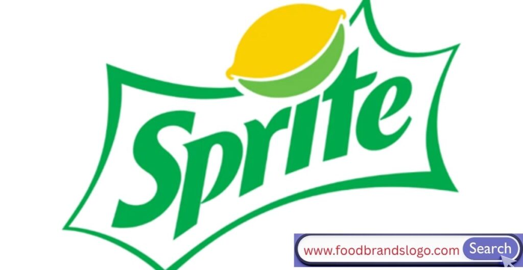 Minimal and modern Sprite logo used from 2014 to 2021 with flat design and citrus-themed color palette