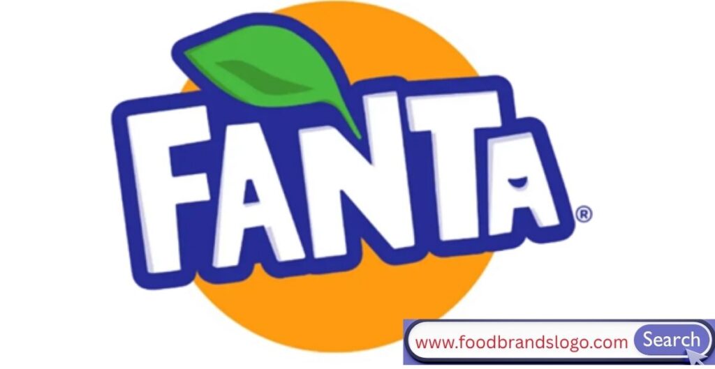 Fanta logo 2017 to 2021 flat design with bold typography and modern minimalist style