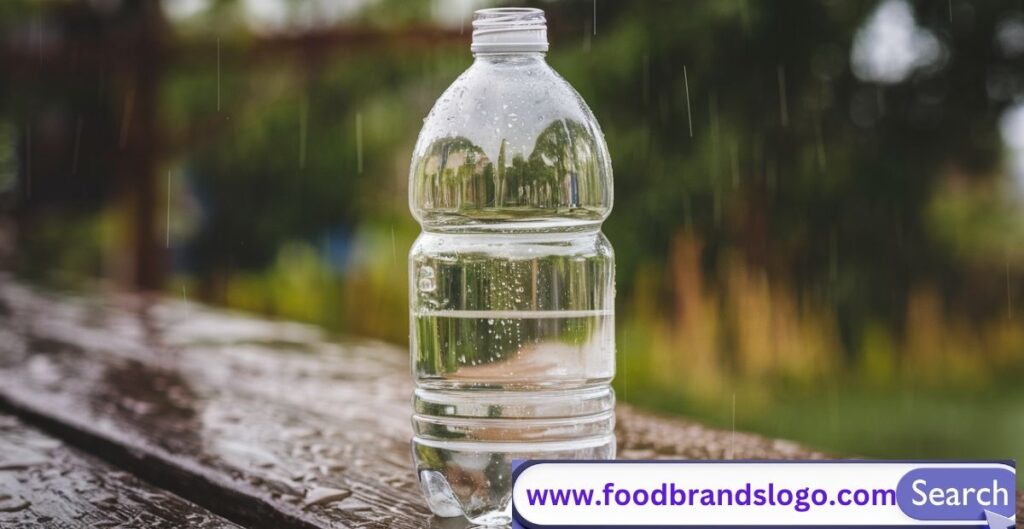 Fresh rainwater falling from the sky before touching any surface, highlighting natural purity and drinking safety