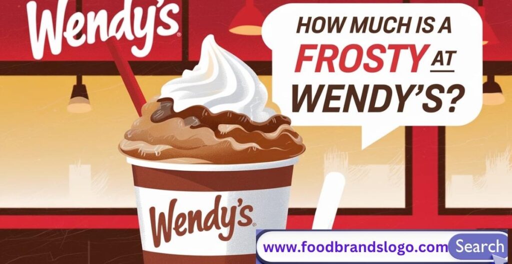 Wendy’s Frosty price chart for small, medium, large, and junior sizes in 2025 with chocolate and vanilla flavors.